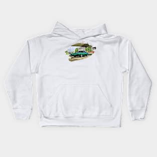 Roadrunner Detroit Print Kids Hoodie